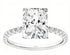 3 Carat Radiant Cut Moissanite Ring